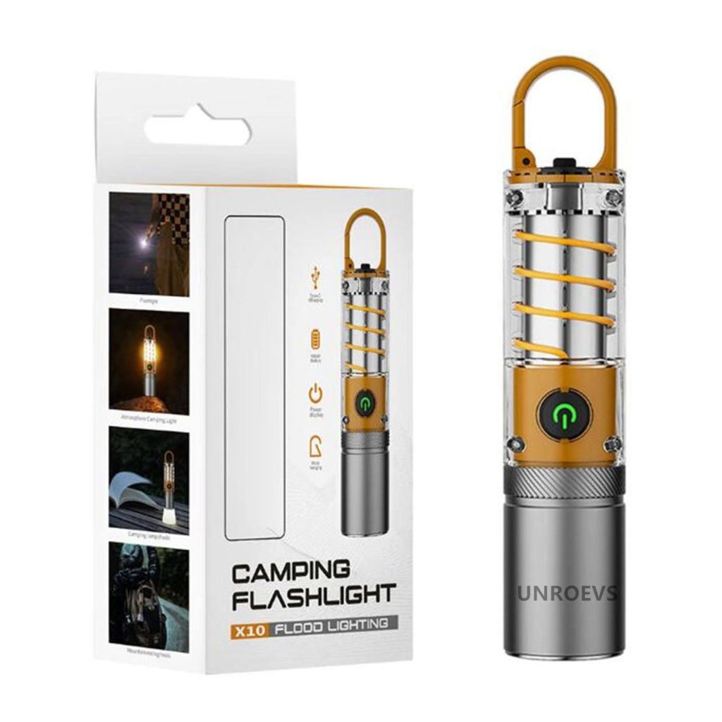 Camping Flashlight X10 Flood Lighting