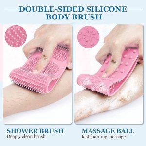 Double Side Silicone Bath Body Brush