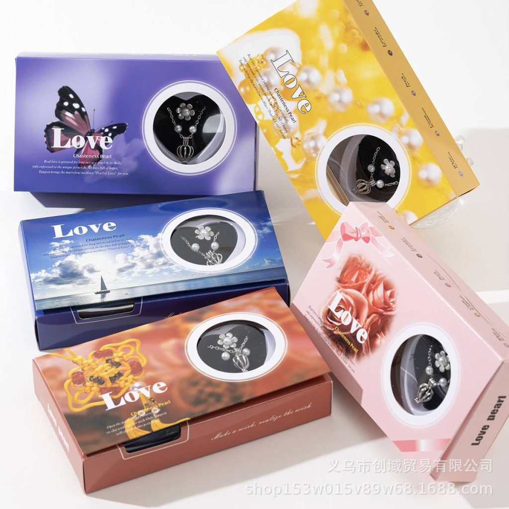 Love Forever Pearl Necklace Gift Box
