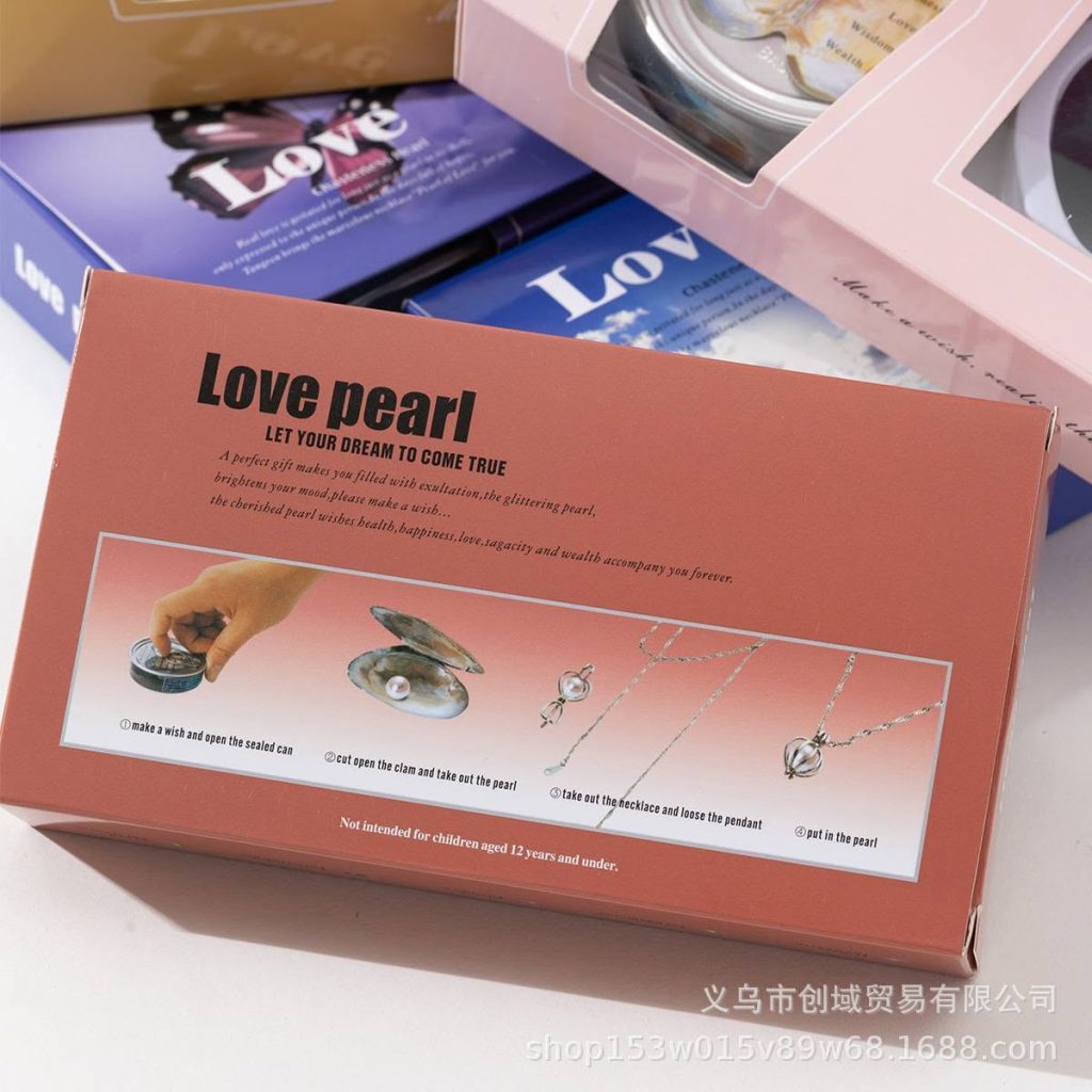Love Forever Pearl Necklace Gift Box