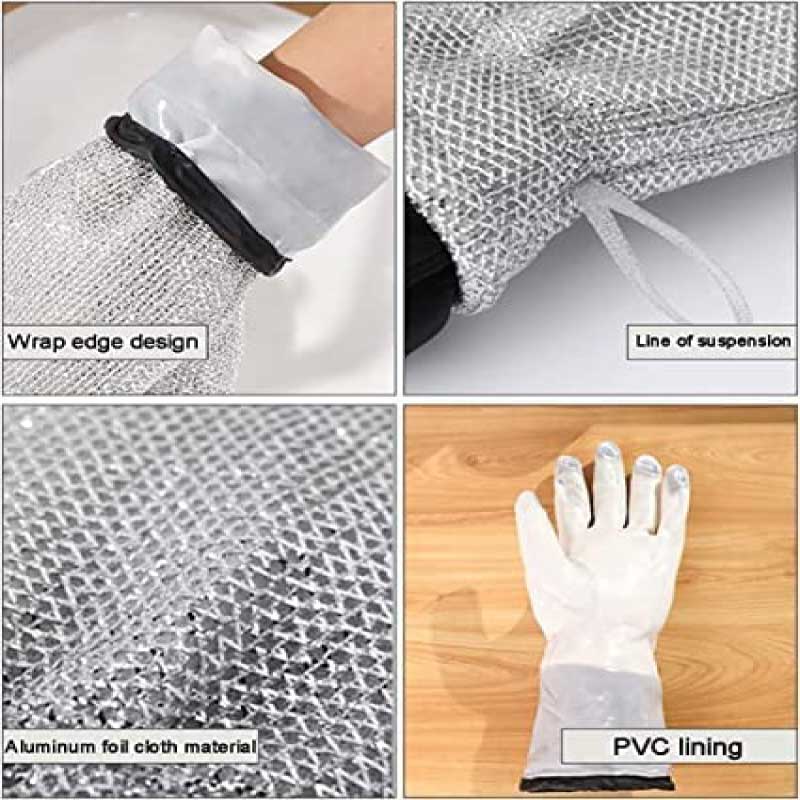 Water proof dishwashing gloves one pcs